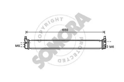 Радиатор, охлаждение двигателя SOMORA купить