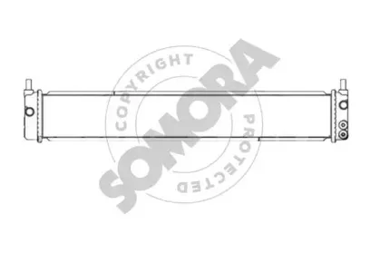 Радиатор, охлаждение двигателя SOMORA купить