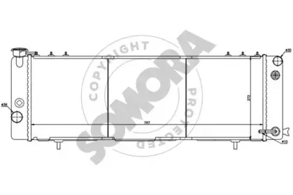 Радиатор, охлаждение двигателя SOMORA купить