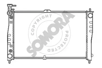 Радиатор, охлаждение двигателя SOMORA купить