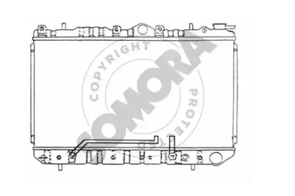 Радиатор, охлаждение двигателя SOMORA купить