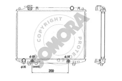 Радиатор, охлаждение двигателя SOMORA купить