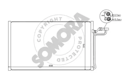 Конденсатор, кондиционер SOMORA купить