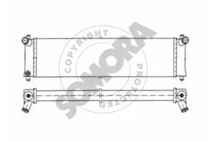 Радиатор, охлаждение двигателя SOMORA купить