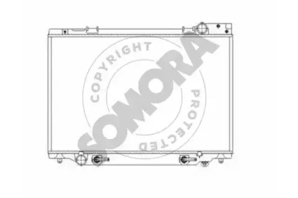Радиатор, охлаждение двигателя SOMORA купить