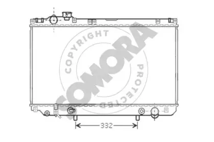 Радиатор, охлаждение двигателя SOMORA купить