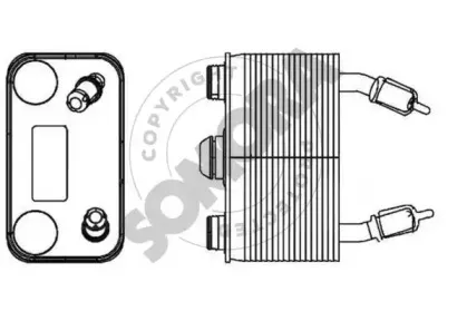 Масляный радиатор, автоматическая коробка передач SOMORA купить