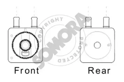 Масляный радиатор, автоматическая коробка передач SOMORA купить