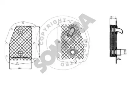 масляный радиатор, двигательное масло SOMORA купить