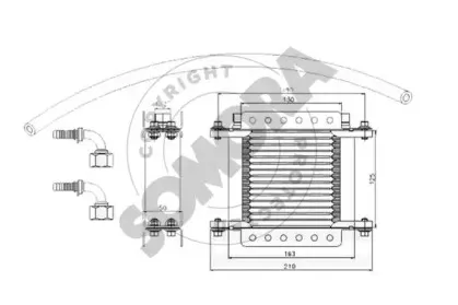 масляный радиатор, двигательное масло SOMORA купить