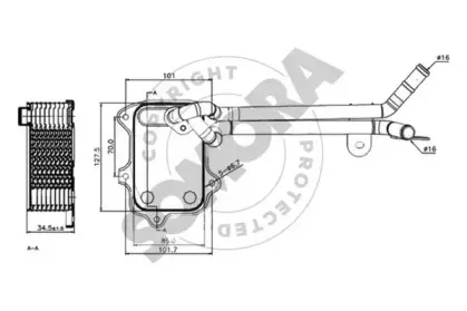 масляный радиатор, двигательное масло SOMORA купить