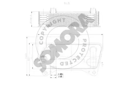 Масляный радиатор, автоматическая коробка передач SOMORA купить