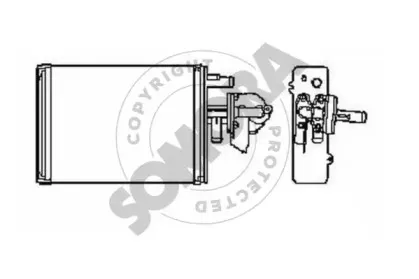 Теплообменник, отопление салона SOMORA купить