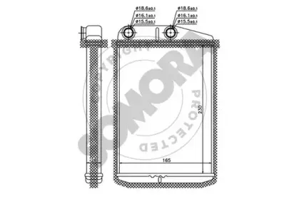 Теплообменник, отопление салона SOMORA купить
