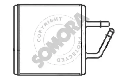 Теплообменник, отопление салона SOMORA купить