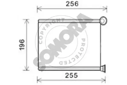 Теплообменник, отопление салона SOMORA купить