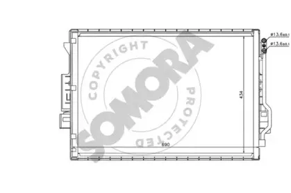 Конденсатор, кондиционер SOMORA купить