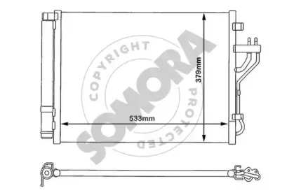 Конденсатор, кондиционер SOMORA купить