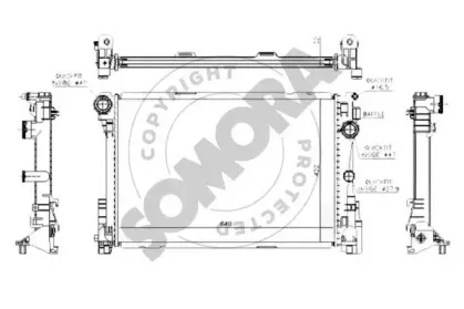Радиатор, охлаждение двигателя SOMORA купить