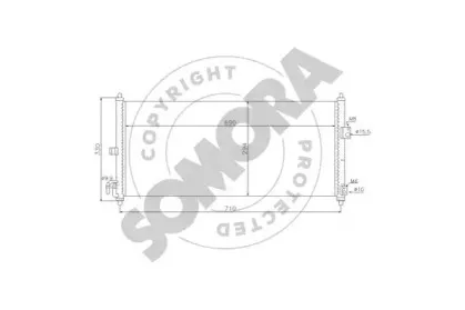 Конденсатор, кондиционер SOMORA купить