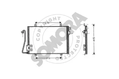 Конденсатор, кондиционер SOMORA купить