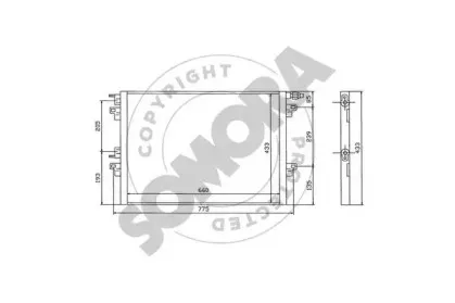 Конденсатор, кондиционер SOMORA купить