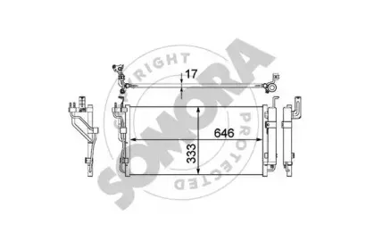 Конденсатор, кондиционер SOMORA купить