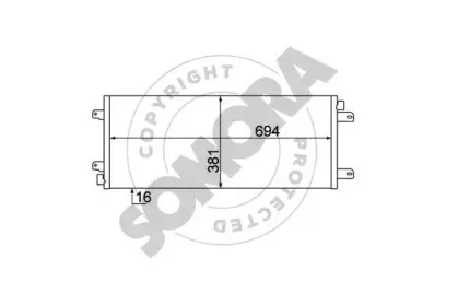 Конденсатор, кондиционер SOMORA купить