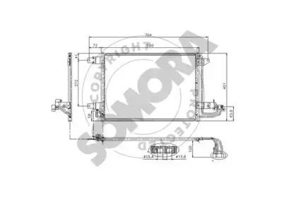 Конденсатор, кондиционер SOMORA купить