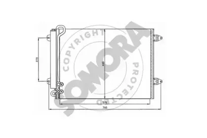 Конденсатор, кондиционер SOMORA купить