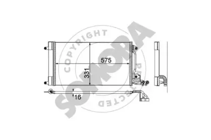 Конденсатор, кондиционер SOMORA купить