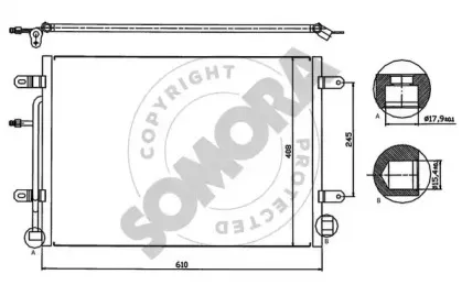 Конденсатор, кондиционер SOMORA купить
