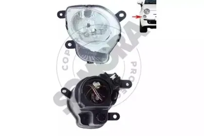 Основная фара SOMORA купить