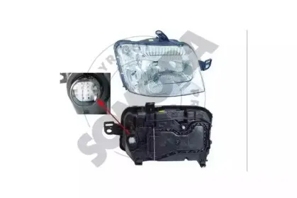 Основная фара SOMORA купить