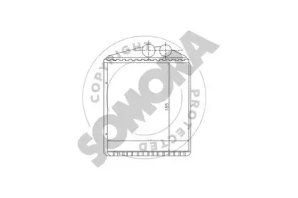 Теплообменник, отопление салона SOMORA купить