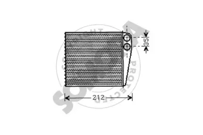 Теплообменник, отопление салона SOMORA купить