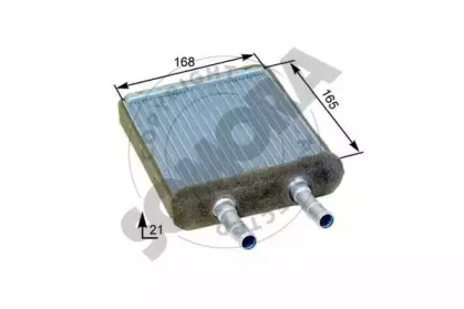 Теплообменник, отопление салона SOMORA купить