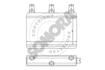 Теплообменник, отопление салона SOMORA купить