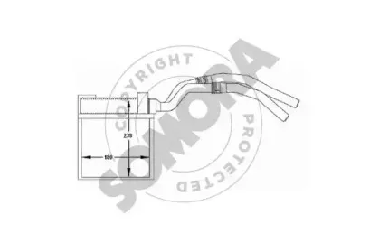 Теплообменник, отопление салона SOMORA купить