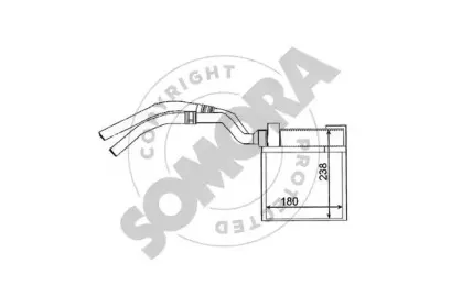 Теплообменник, отопление салона SOMORA купить