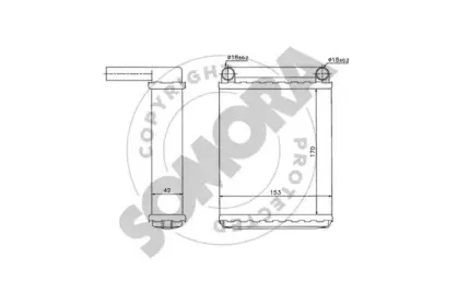 Теплообменник, отопление салона SOMORA купить