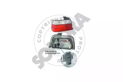 Задний фонарь SOMORA купить