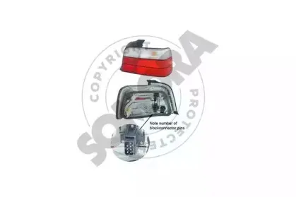 Задний фонарь SOMORA купить