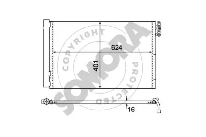 Конденсатор, кондиционер SOMORA купить
