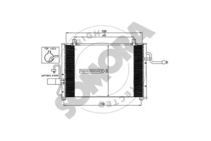 Конденсатор, кондиционер SOMORA купить