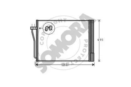 Конденсатор, кондиционер SOMORA купить