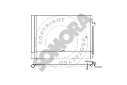 Конденсатор, кондиционер SOMORA купить