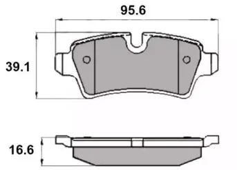 Комплект тормозных колодок, дисковый тормоз NATIONAL купить