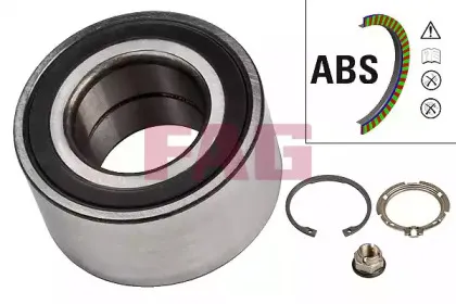 Підшипник Kangoo 08- (R14)/Megane 03-08/Logan 05- FAG купить