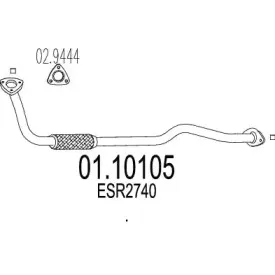 Труба выхлопного газа MTS купить